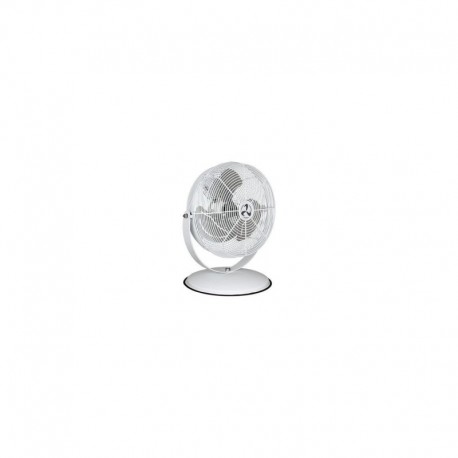 Casafan Ventilateur de Bureau Desk2Protect Blanc Métal