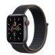 Apple Watch SE GPS Cellular Aluminium Gris Sideral 40mm Boucle Sport Charbon MYEL2 (late 2020)