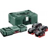 Metabo Basic-Set 4x LiHD 8,0Ah +2 ASC Ultra +ML 685135000