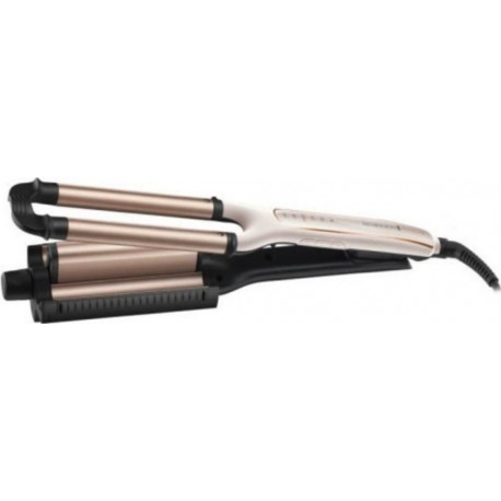 Remington ci91aw fer a boucler, boucleur 4en1 proluxe, 4 styles ondulations, revetement ceramic grip tech, technologie optiheat